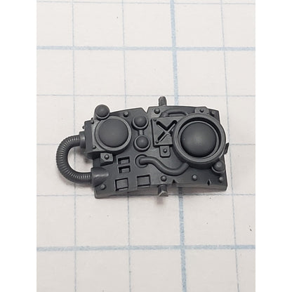 40k Ork Bits Deff Dread Front Armor w Optics #64