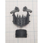 40k Ork Bits Deff Dread Front Jaw Armor w Plate #59