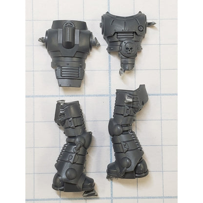 30k Space Marine Bits Legionnaire Mark II Crusade Armor Body Legs #01
