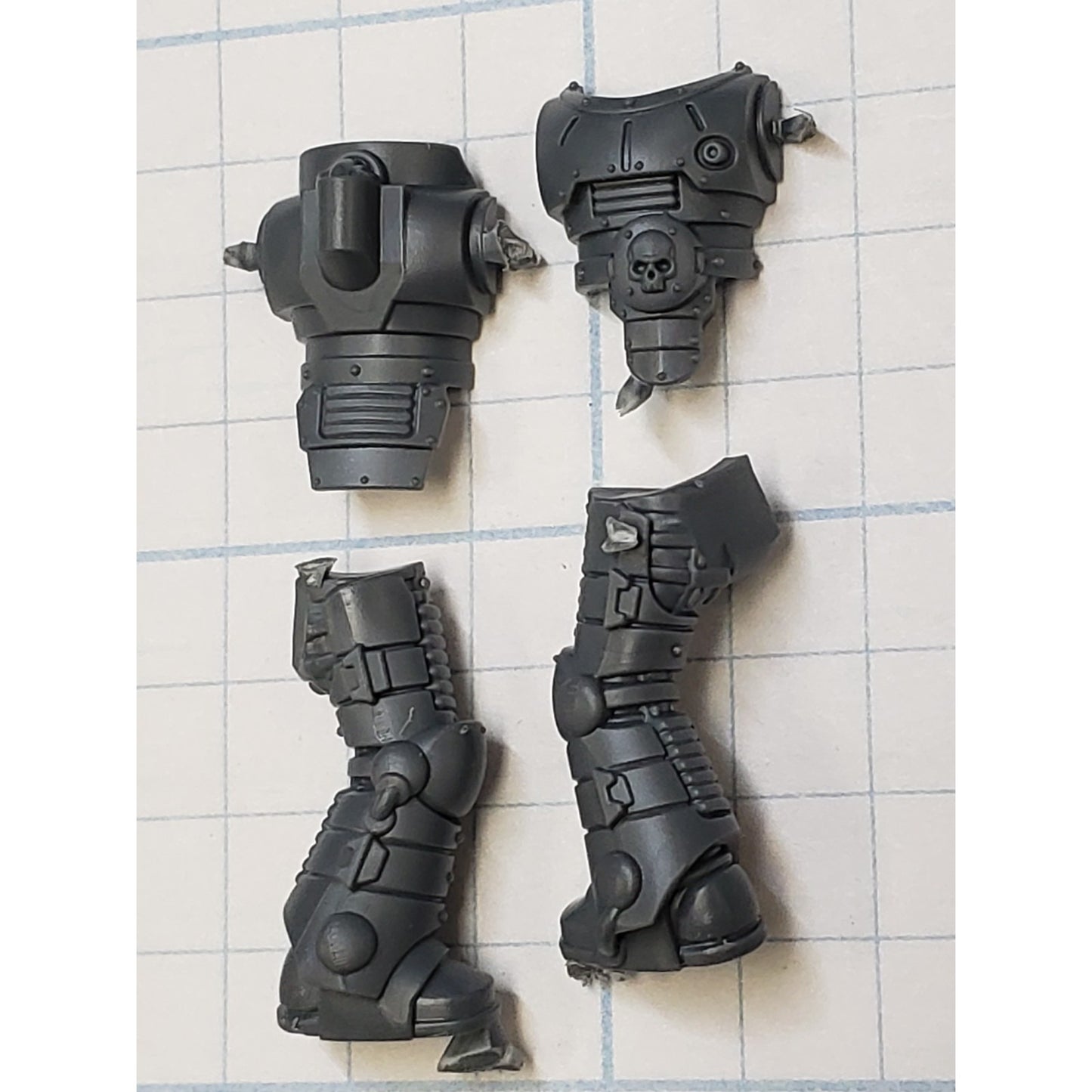 30k Space Marine Bits Legionnaire Mark II Crusade Armor Body Legs #01