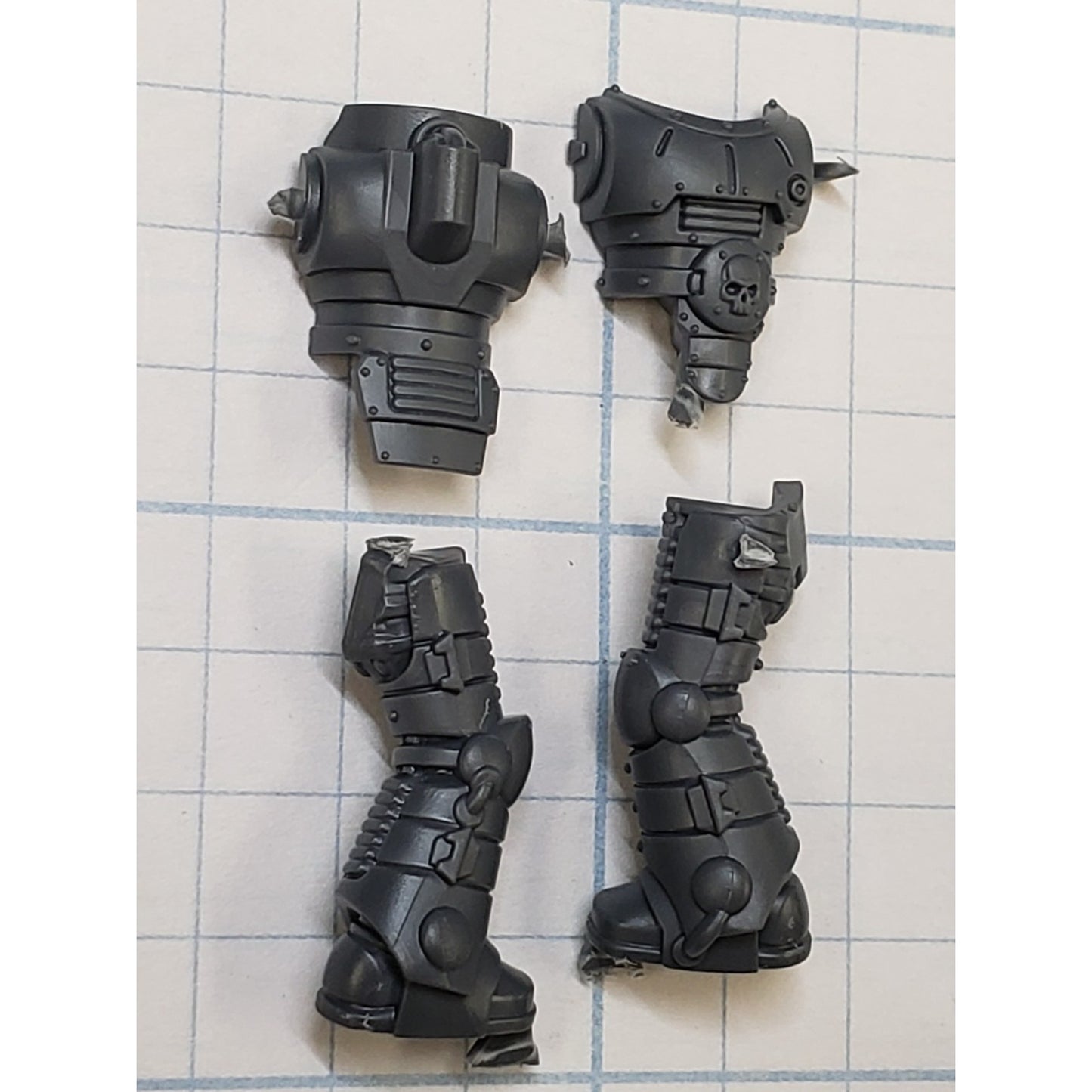 30k Space Marine Bits Legionnaire Mark II Crusade Armor Body Legs #01