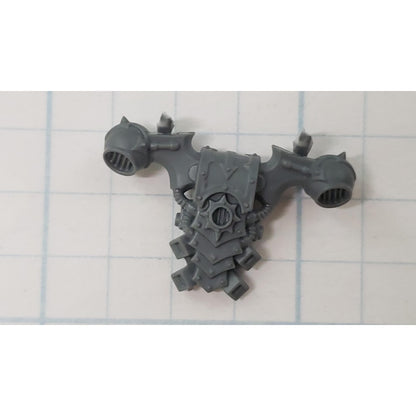 40K Chaos Space Marine Bits Legionary Backpack w  Star #142