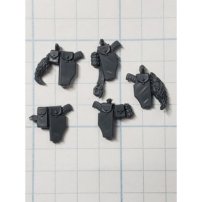40k Space Wolves Bits Grey Hunters Holsters Grenades Wolf Tails x5 WT5