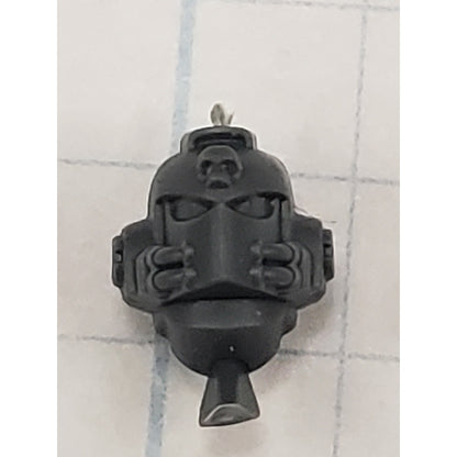 40K Space Marine Bits Venerable Dreadnought Skull Vet Helmet Head #84