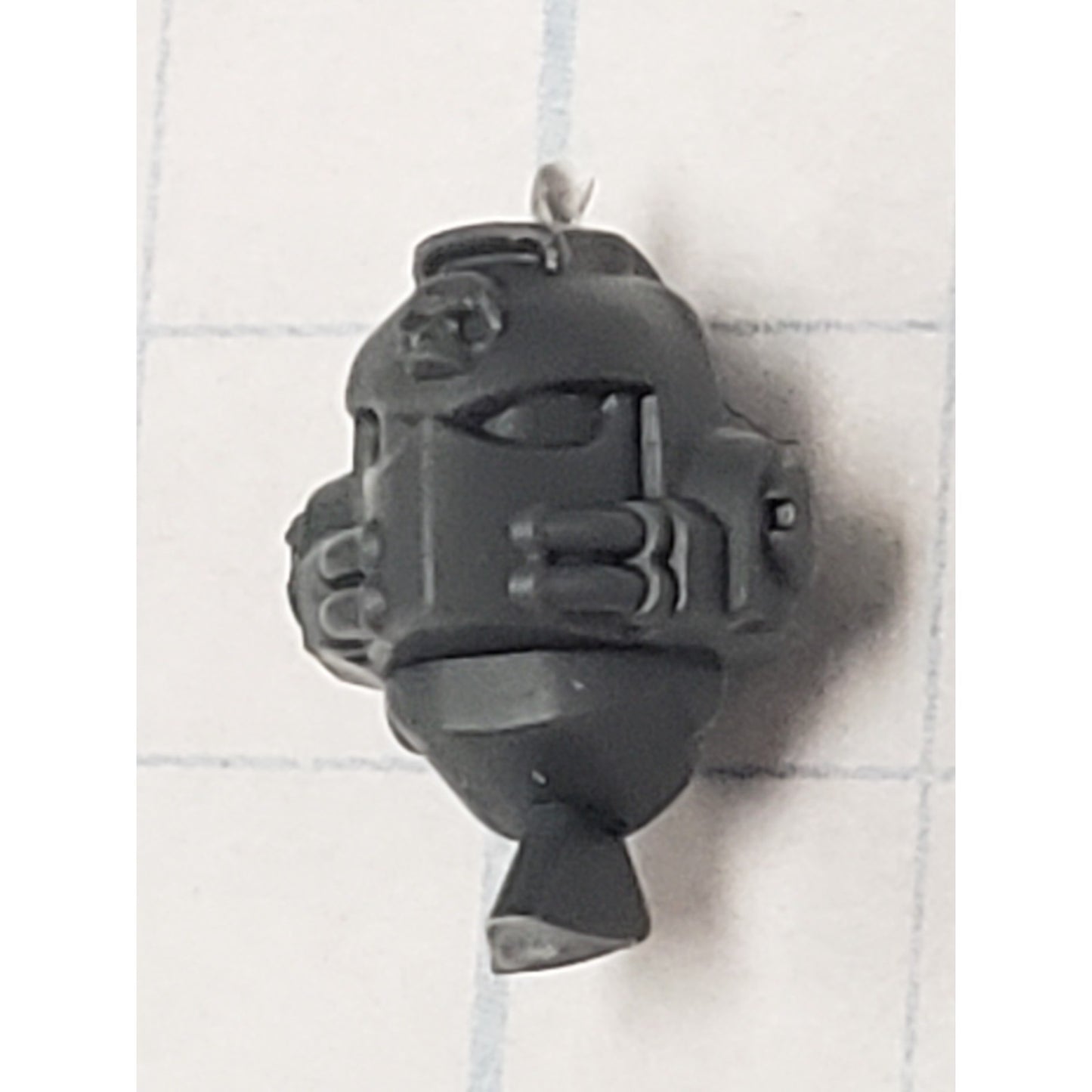 40K Space Marine Bits Venerable Dreadnought Skull Vet Helmet Head #84