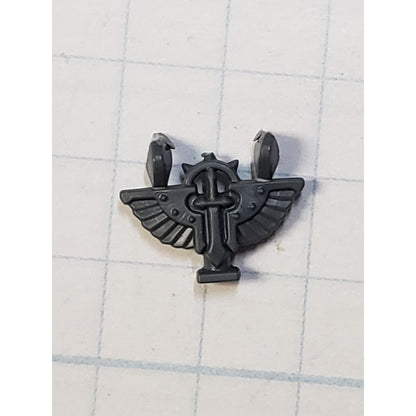 40k Dark Angels Bits Upgrade Commander Winged Sword Iron Halo Back Icon #50