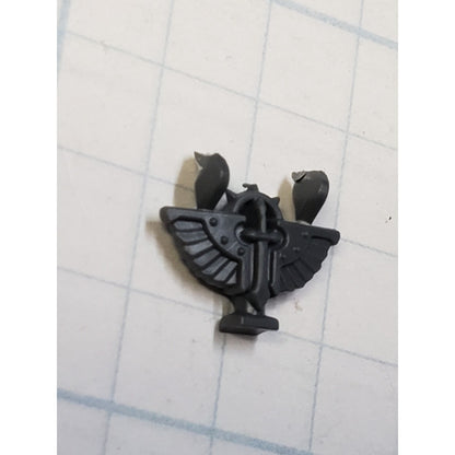 40k Dark Angels Bits Upgrade Commander Winged Sword Iron Halo Back Icon #50