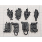 40k Ork Bits Deff Dread Rear Engine Power Plant W Exhaust Stacks #38
