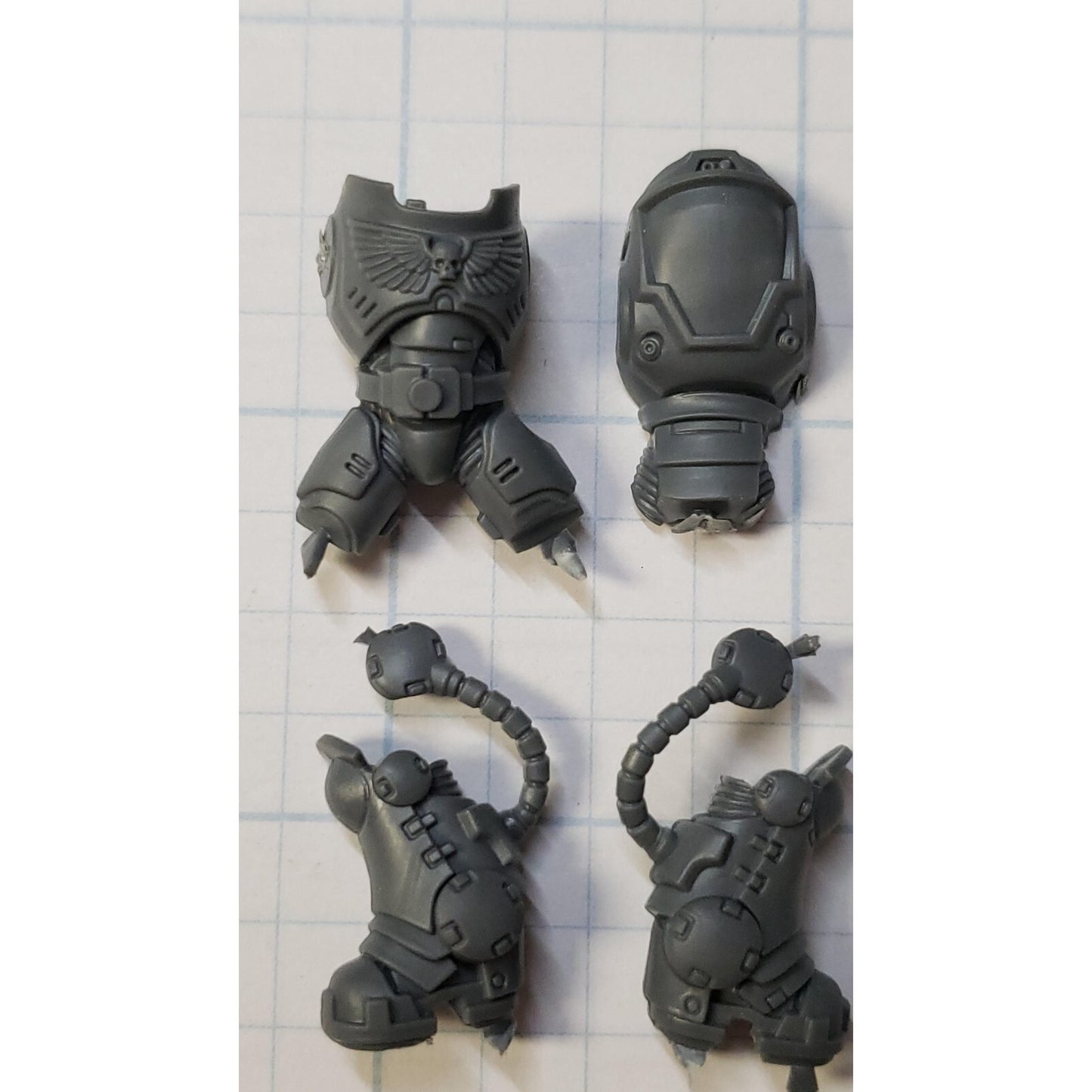 40k Space Marine Bits Heavy intercessor Gravis Armor Body Legs #49