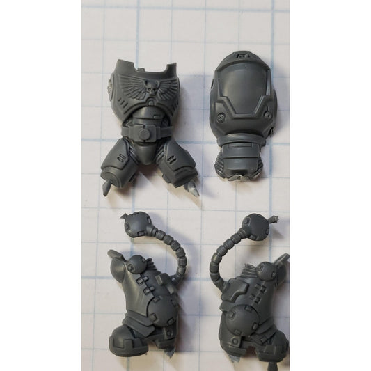 40k Space Marine Bits Heavy intercessor Gravis Armor Body Legs #49