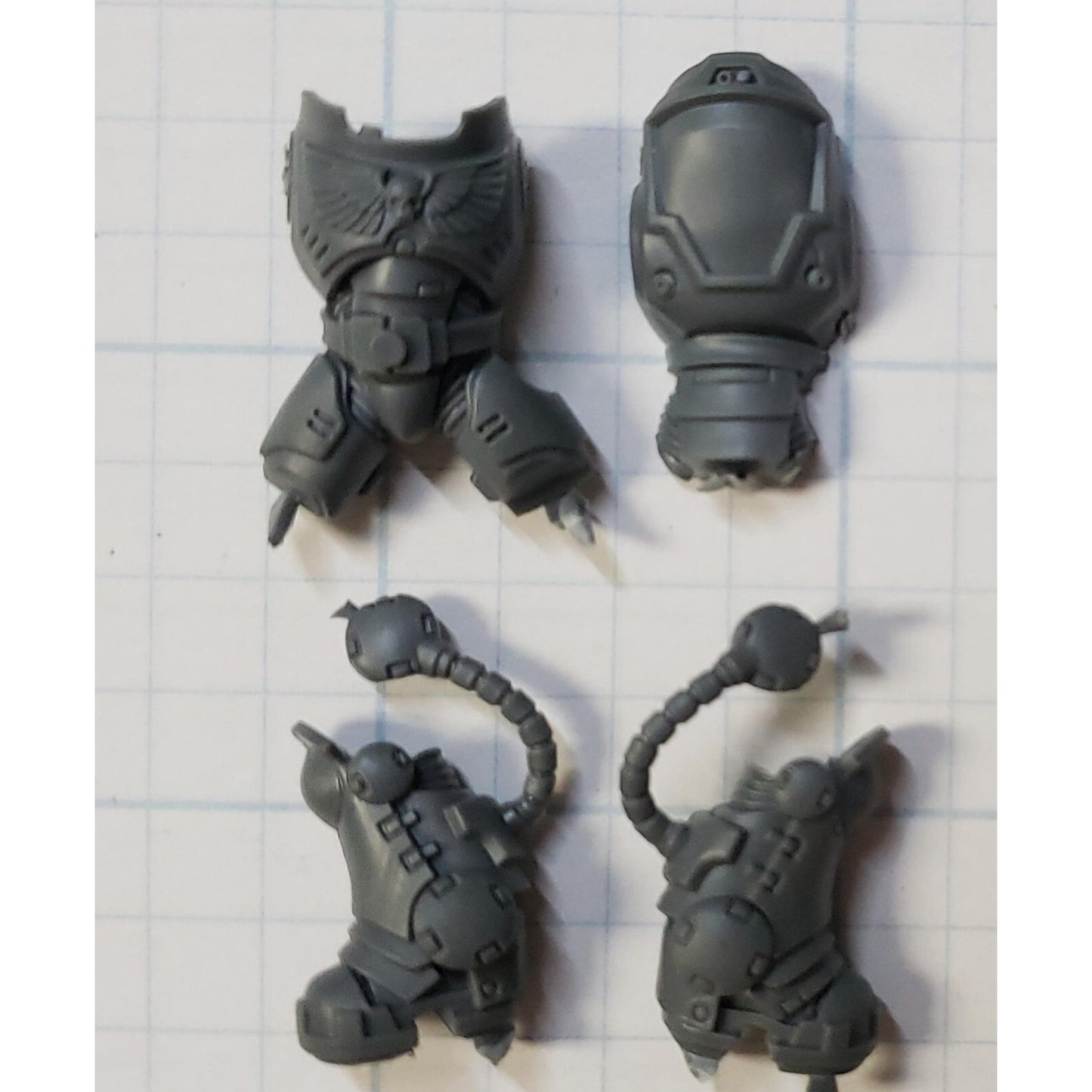40k Space Marine Bits Heavy intercessor Gravis Armor Body Legs #49