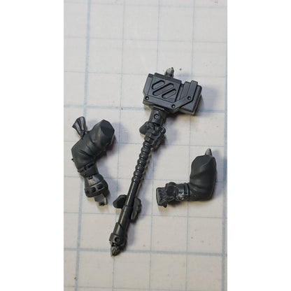 Necromunda Bits Orlock Weapon Upgrade Hammer w Arms #27