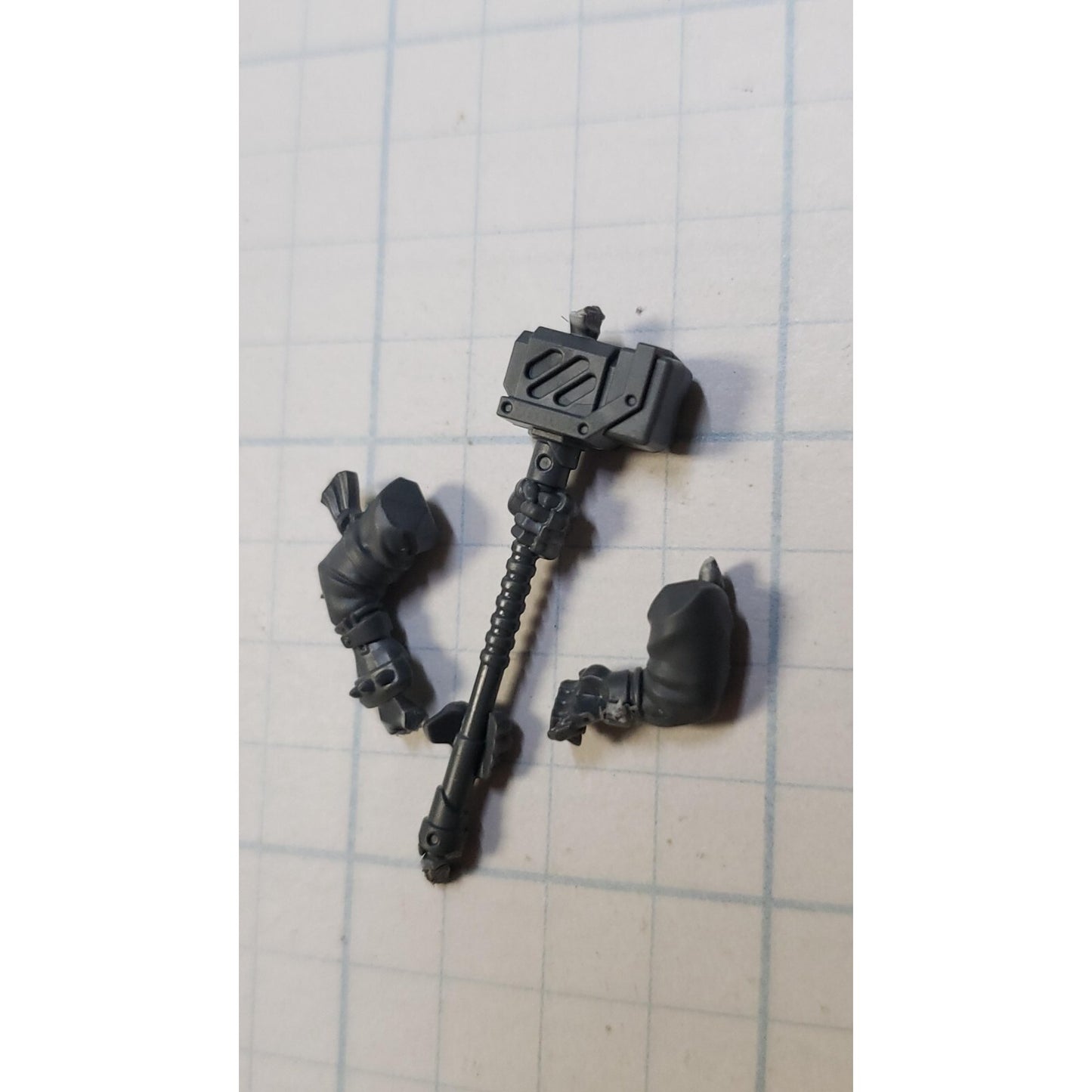 Necromunda Bits Orlock Weapon Upgrade Hammer w Arms #27
