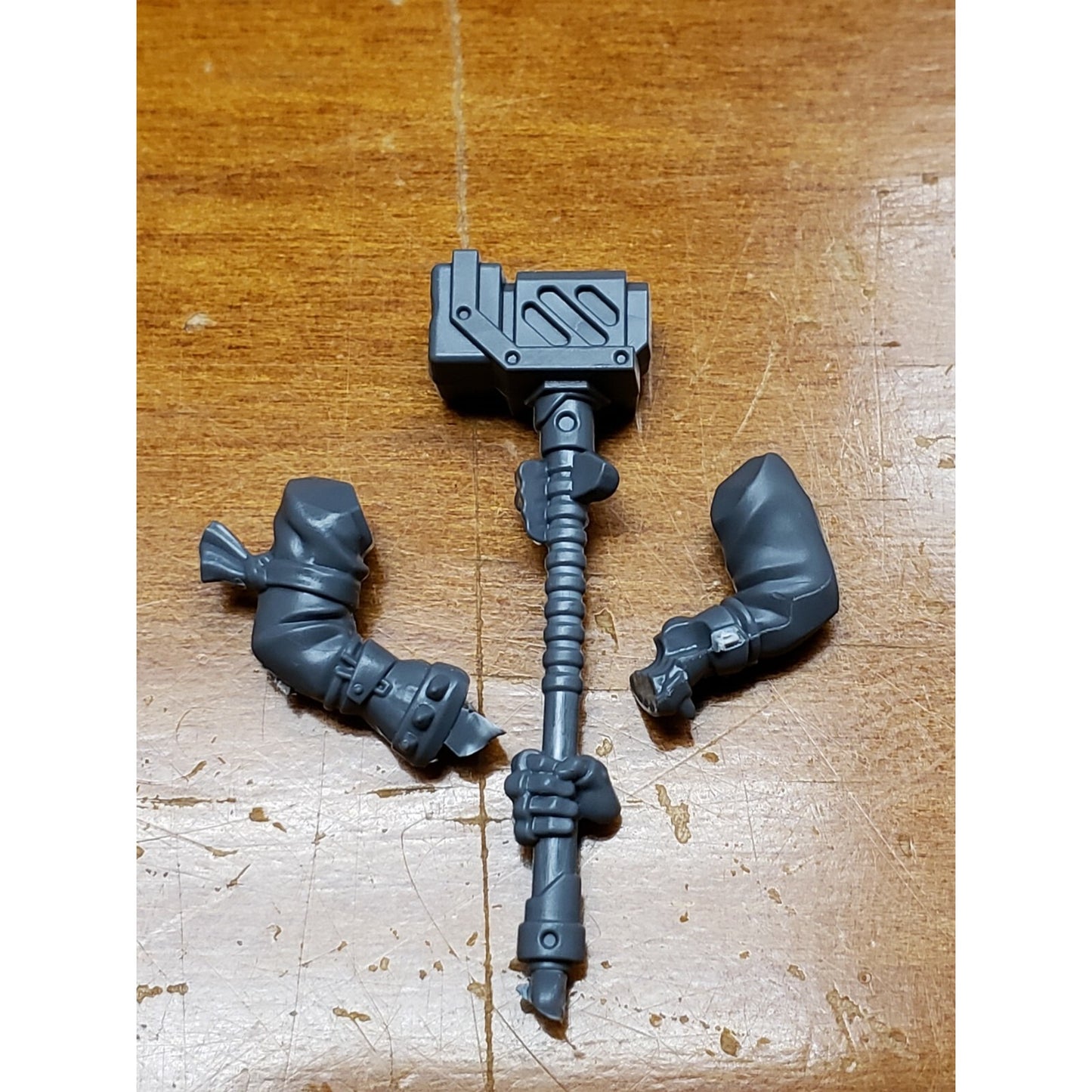 Necromunda Bits Orlock Weapon Upgrade Hammer w Arms #27