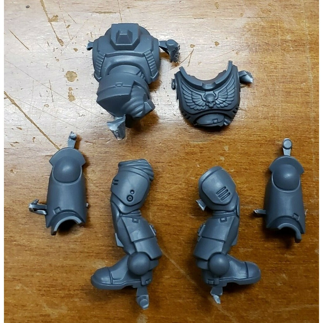 40K Space Marine Bits Primaris Intercessor Torso & Legs #25