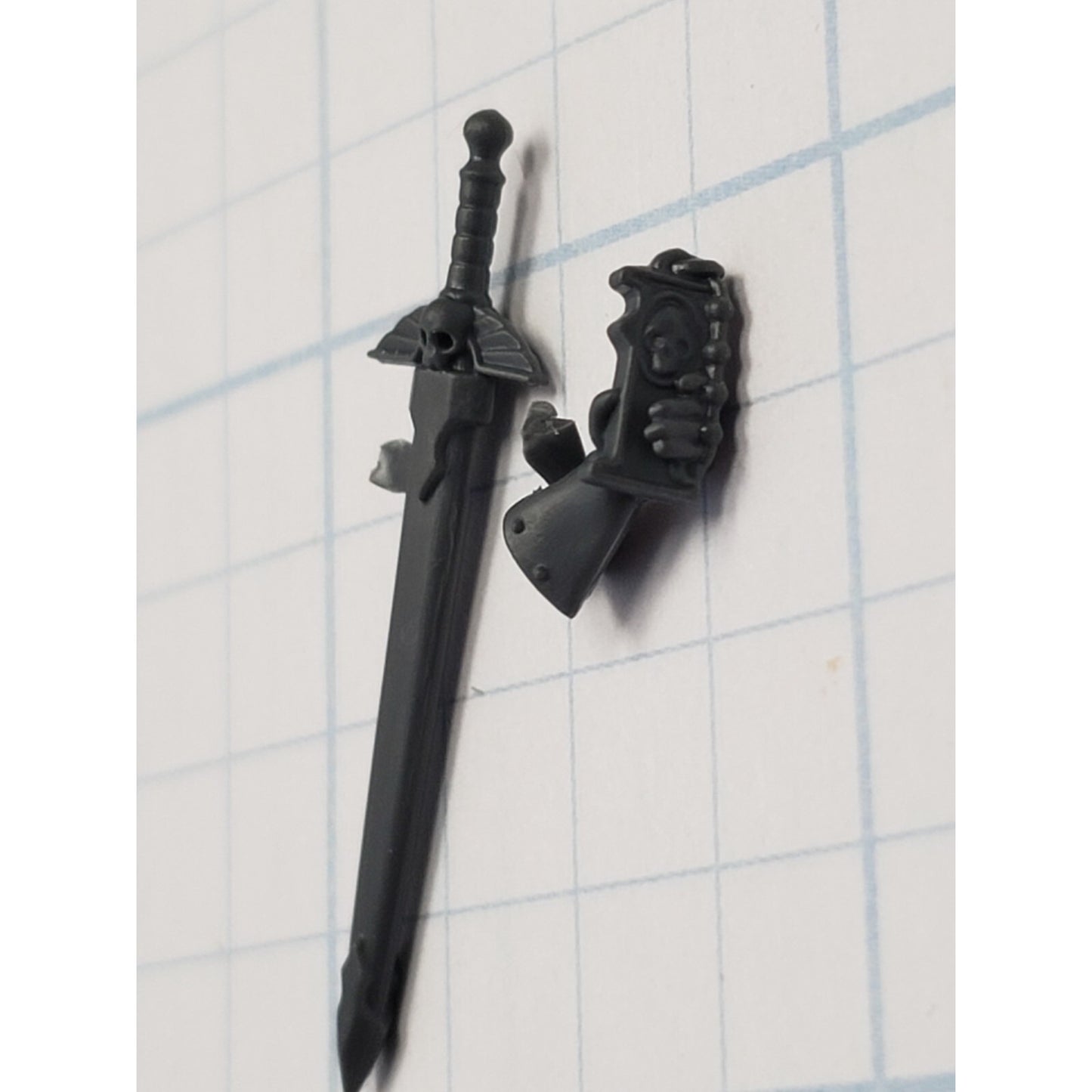 40K Adeptus Sororitas Bits Battle Sister Squad Superior Icon & Sword Sheath Set