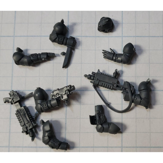 40K Space Marine Bits Primaris Intercessor Command Arms Set
