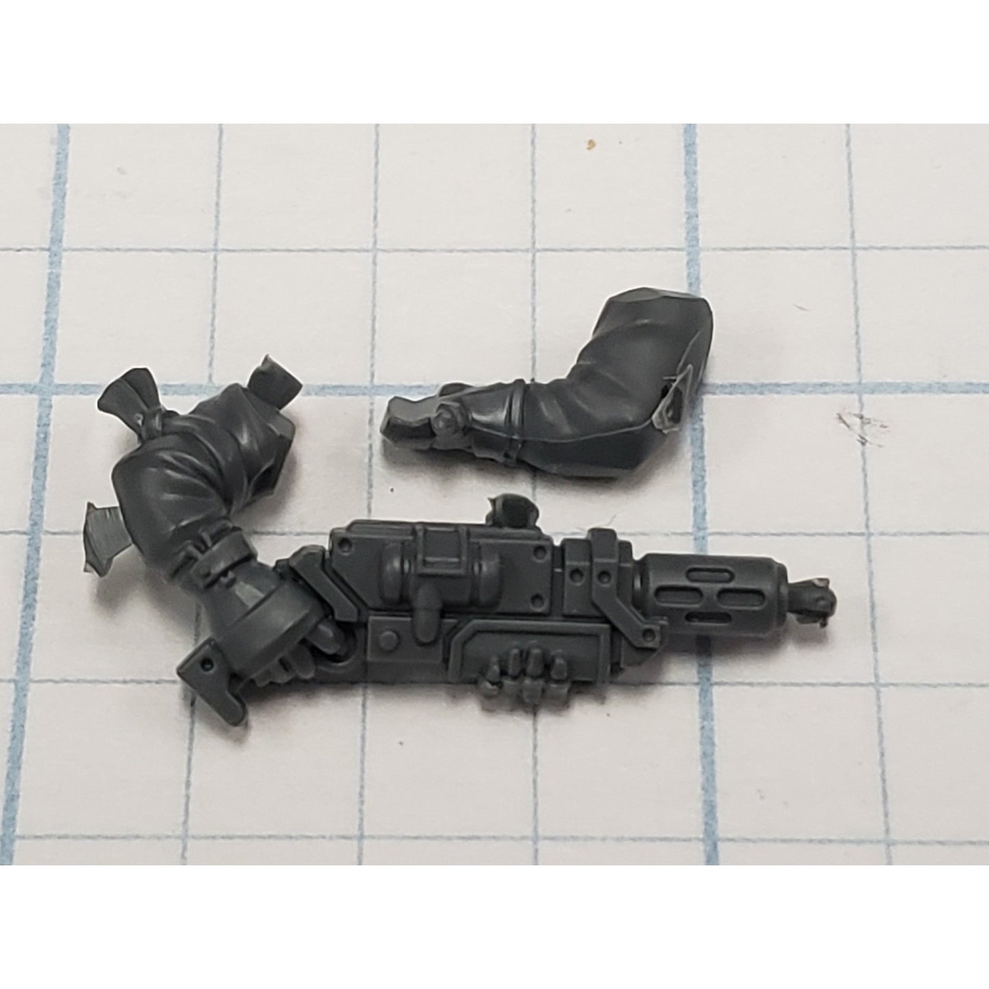 Necromunda Bits Orlock Weapon Upgrade Meltagun w Arms #14