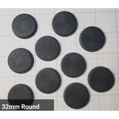 40k Space Marine Bits Primaris Intercessor 32mm GW Bases x10