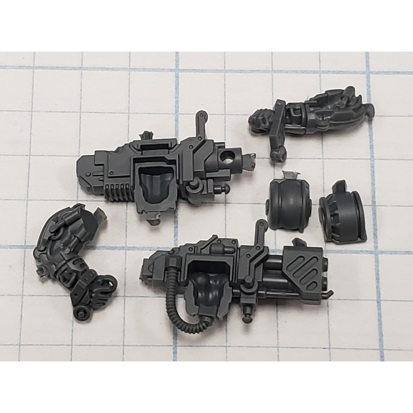 Necromunda Bits Orlock Weapon Upgrade Heavy Bolter Flamer Kit
