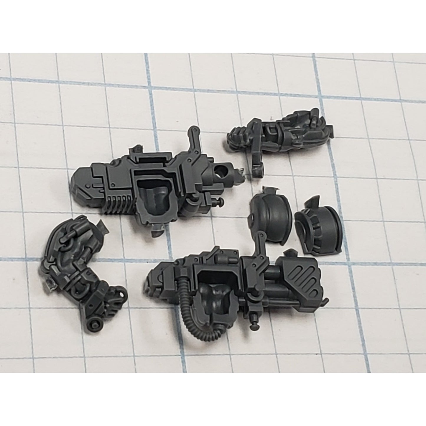 Necromunda Bits Orlock Weapon Upgrade Heavy Bolter Flamer Kit