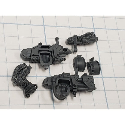 Necromunda Bits Orlock Weapon Upgrade Heavy Bolter Flamer Kit