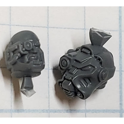 40k Space Marines Bits Terminator Squad Special Weapon Targeter Heads #109