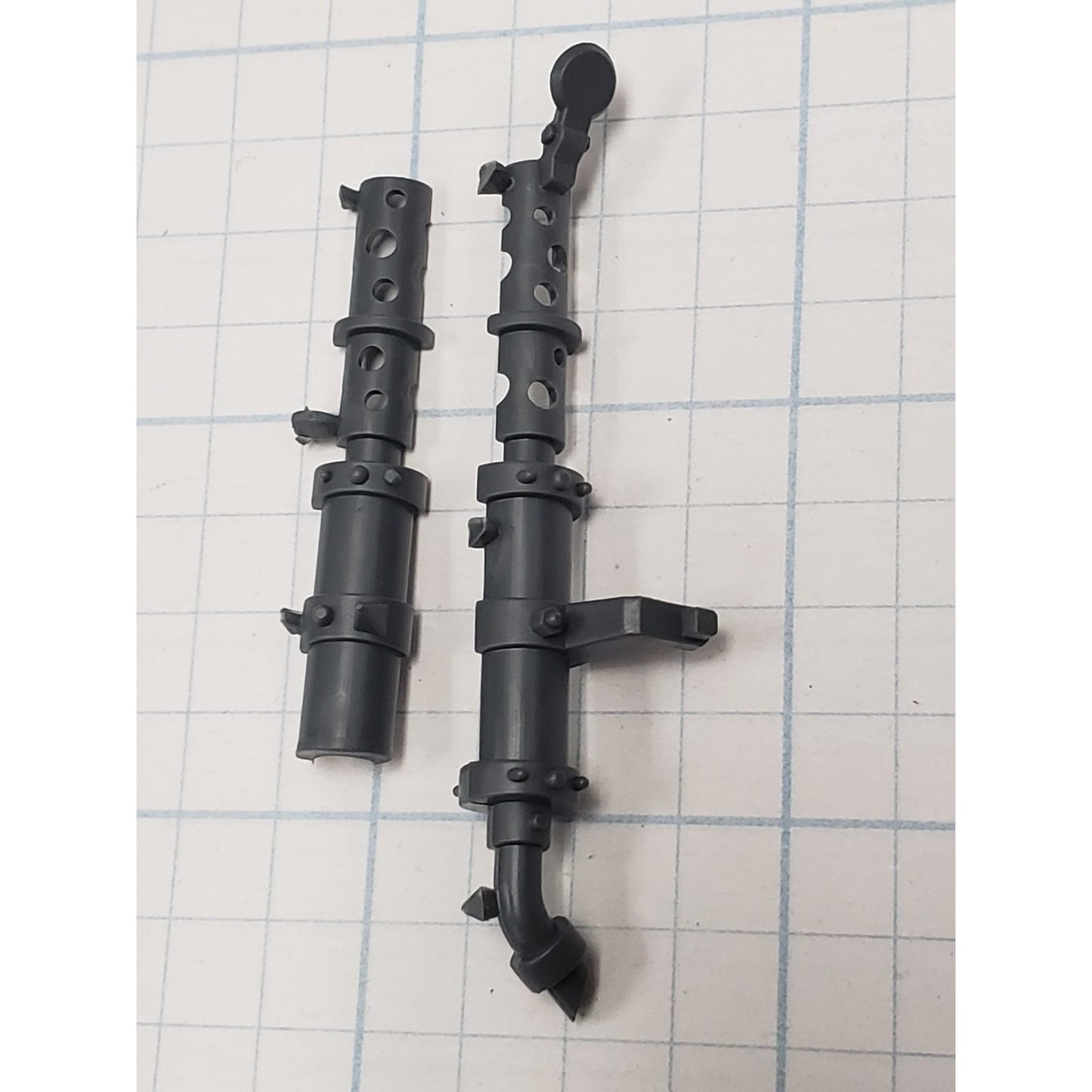 40k Ork Bits Trukk Engine Exhaust Pipes Set EX01