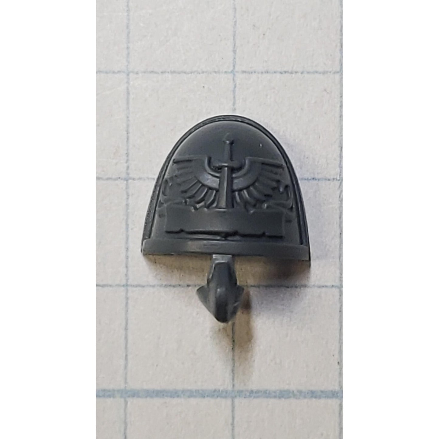 40k Dark Angels Bits Upgrade Crest Banner Winged Sword Sergeant Shoulder Pad #07