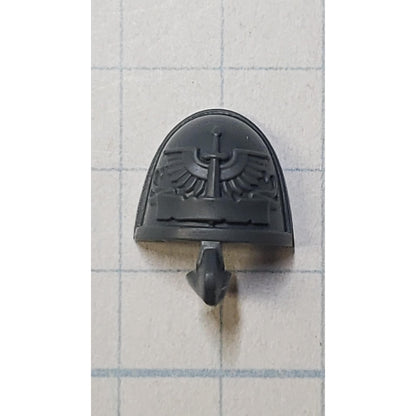 40k Dark Angels Bits Upgrade Crest Banner Winged Sword Sergeant Shoulder Pad #07