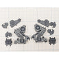 40k Ork Bits Deff Dread Armored Legs Set #14
