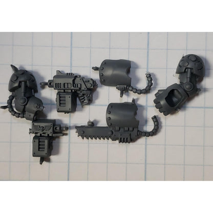 40k Space Marines Bits Terminator Squad Storm Bolter Chainfist Power Fist C49