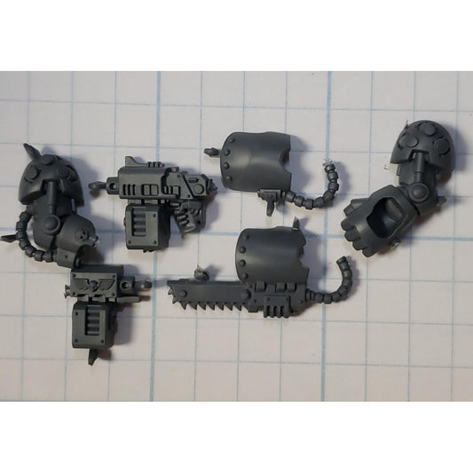 40k Space Marines Bits Terminator Squad Storm Bolter Chainfist Power Fist C49
