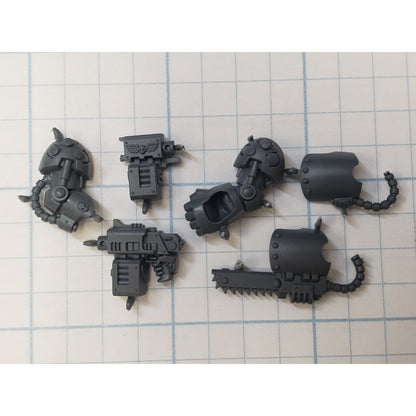 40k Space Marines Bits Terminator Squad Storm Bolter Chainfist Power Fist C49