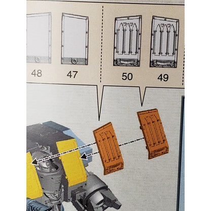 40K Space Marine Bits Venerable Dreadnought Torso Armor Set #47