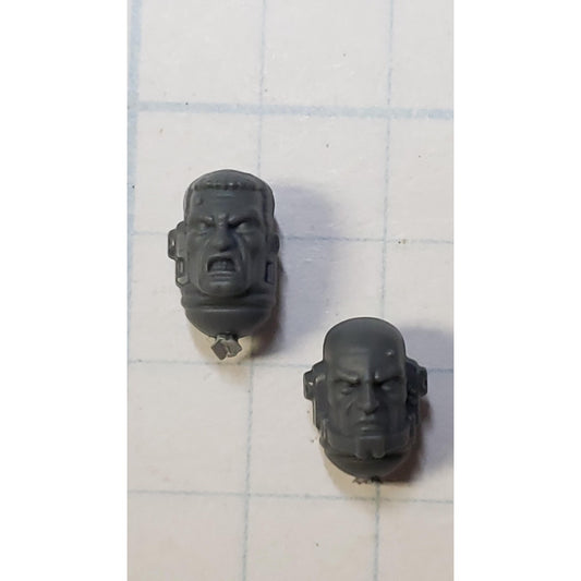 40K Space Marine Bits Primaris Intercessor Veteran Bare Heads #07