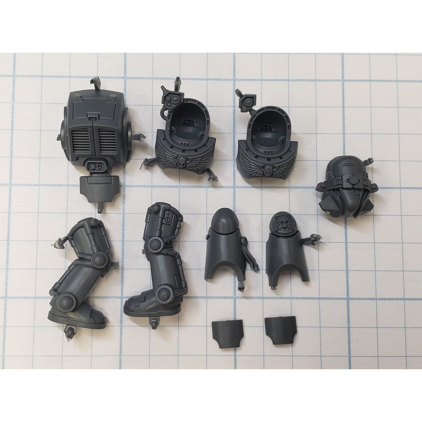 40k Space Marines Bits Terminator Squad Specialist Torso & Legs w Targeter #40