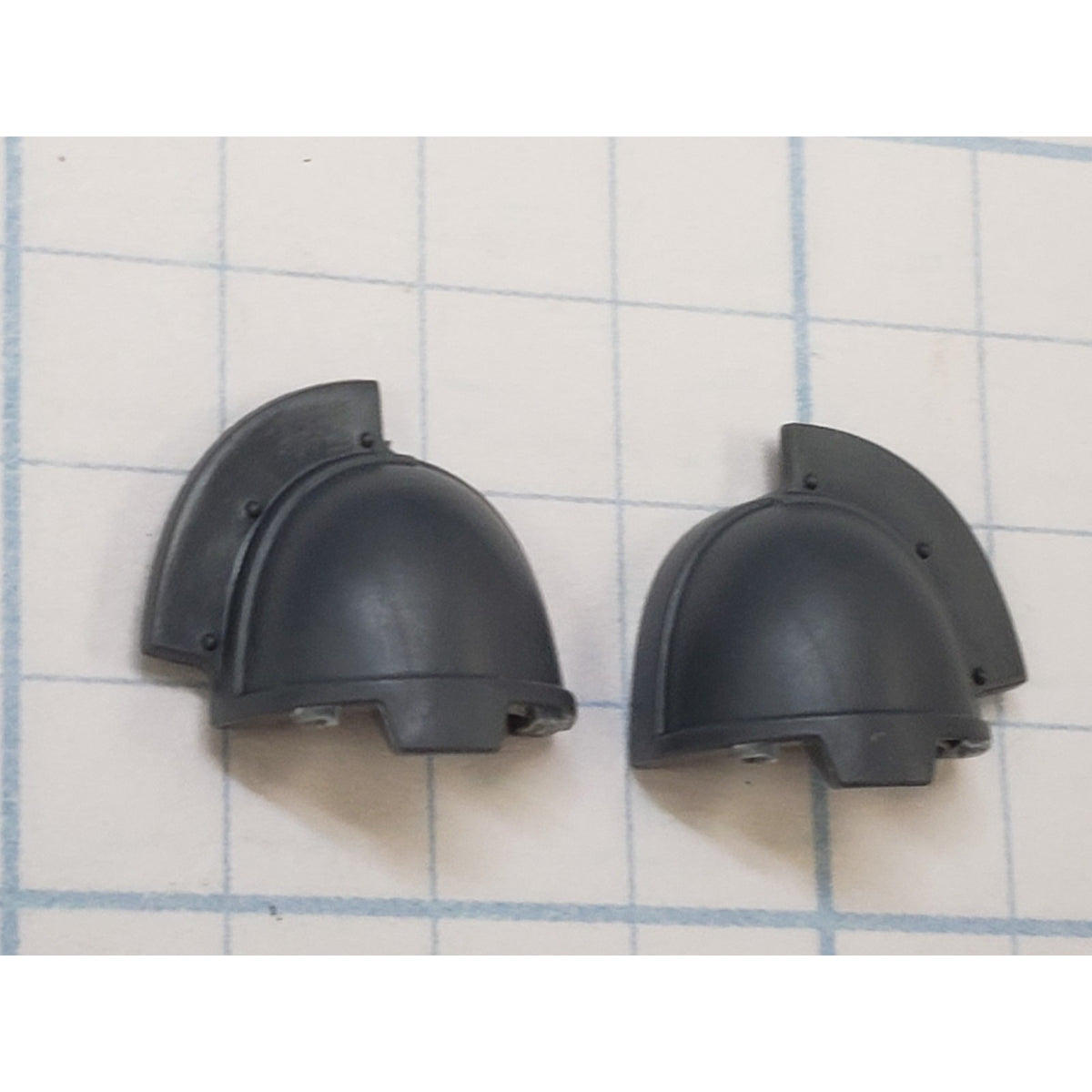 40k Space Marine Bits Aggressor Gravis Crest Pip Shoulder Pads #31