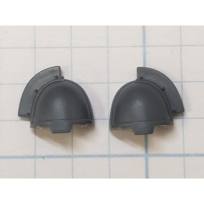 40k Space Marine Bits Aggressor Gravis Crest Pip Shoulder Pads #31