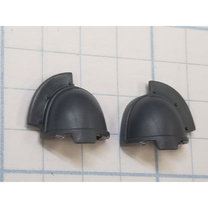 40k Space Marine Bits Aggressor Gravis Crest Pip Shoulder Pads #31
