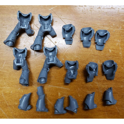 Warhammer 30K Space Marine Bits Mark 6 VI Tactical Squad Torso Leg Sets x5