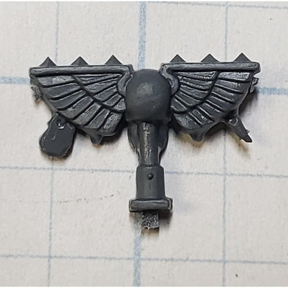 40k Space Wolves Bits Wolf Pack Wolf Guard Command Back Icon Winged Fanged Skull