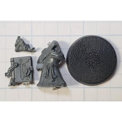 40k Dark Angels Bits Upgrade Robed Watcher in the Dark w Book of Litanies #45