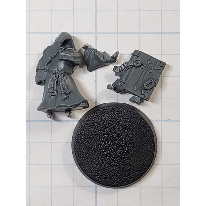40k Dark Angels Bits Upgrade Robed Watcher in the Dark w Book of Litanies #45