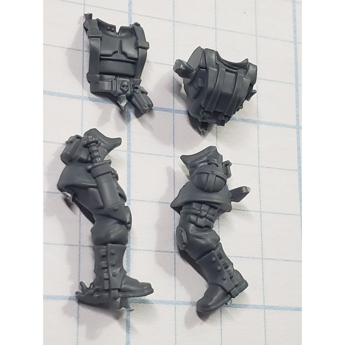 40k Astra Militarum Bits Cadian Shock Troops Torso Legs Set T26