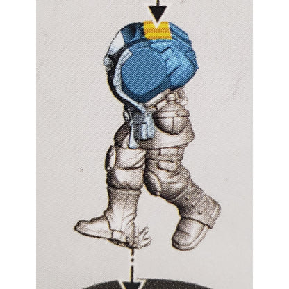 40k Astra Militarum Bits Cadian Shock Troops Torso Legs Set T26