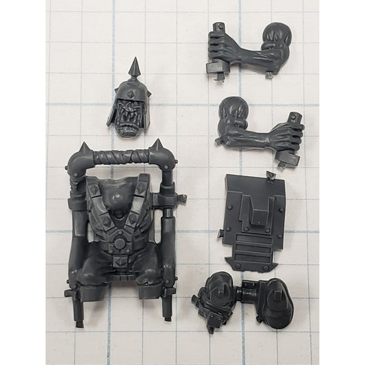 40k Ork Bits Trukk Boy Driver Pilot w Controls PL01