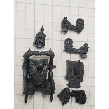 40k Ork Bits Trukk Boy Driver Pilot w Controls PL01
