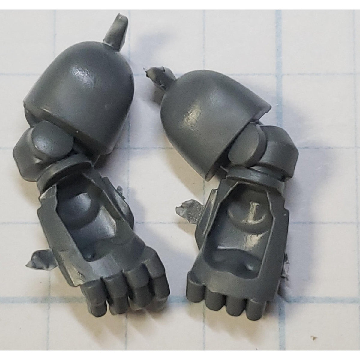 40k Space Marine Bits Aggressor Gravis Armor Arms Set #0809