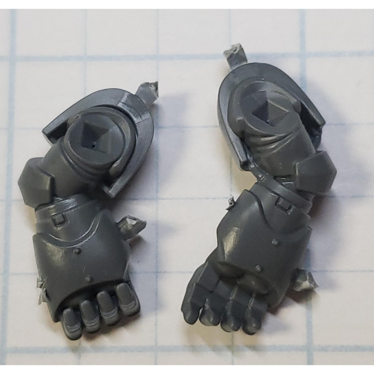 40k Space Marine Bits Aggressor Gravis Armor Arms Set #0809